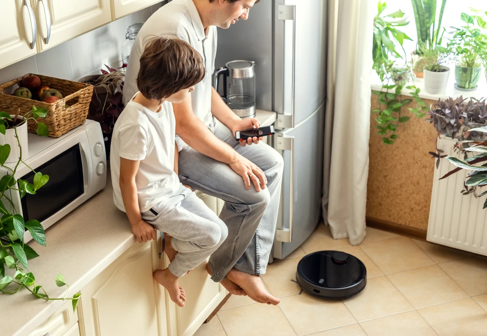 robot vacuum cleaner with water tank